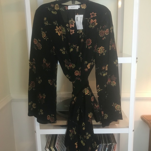 A.L.C. Silk Mini Dress NWT🍀 - Picture 6 of 6